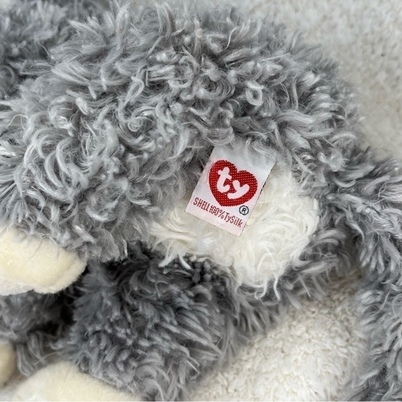 Rare TySilk Beanie Plush Asher Cat - Picture 5 of 6